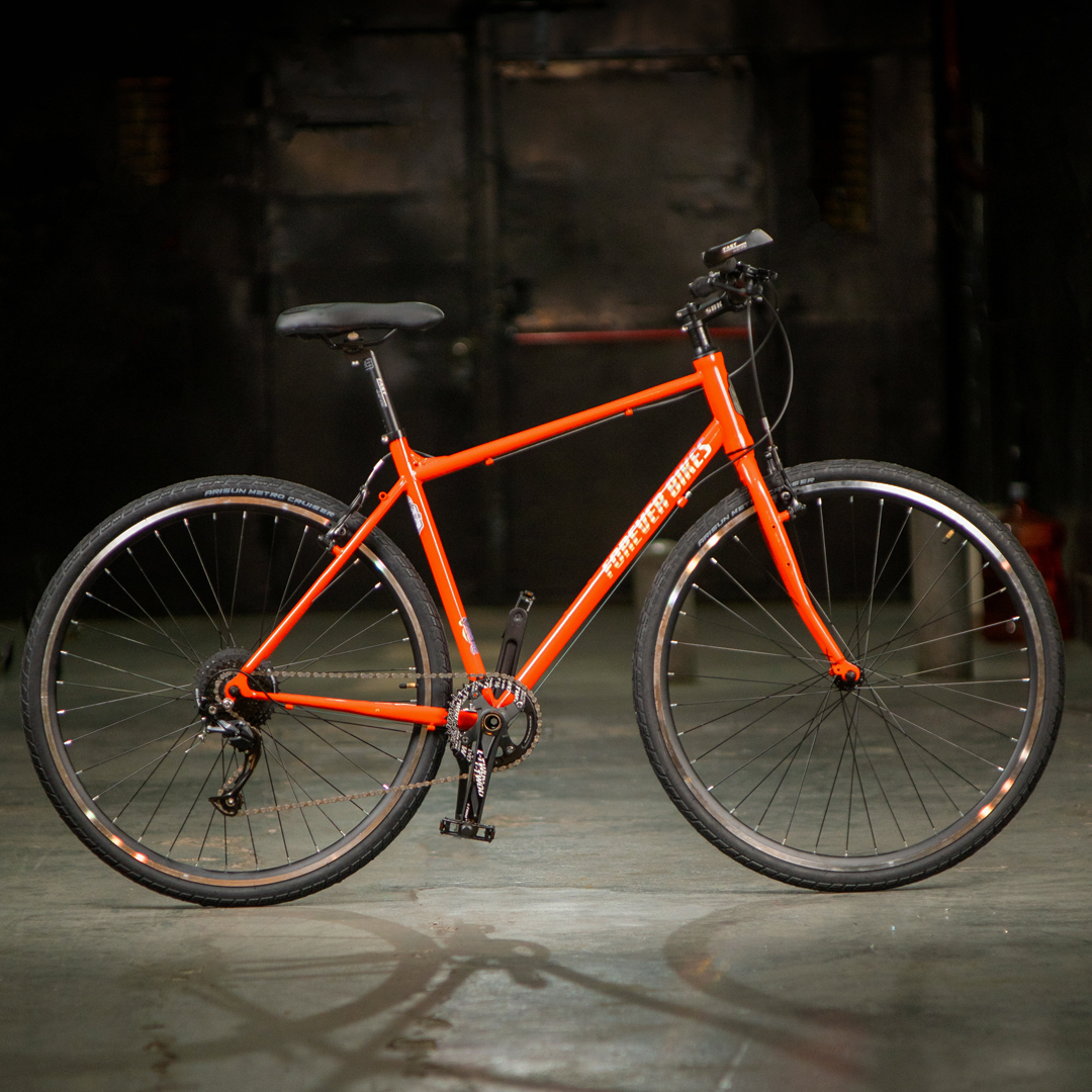 Traveller Naranja 7 velocidades Shimano Forever Bikes